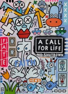 oeuvre a call for life par yann sciberras