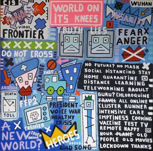 toile a new world par yann sciberras