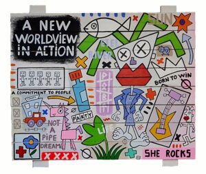 toile a new worldview in action par yann sciberras