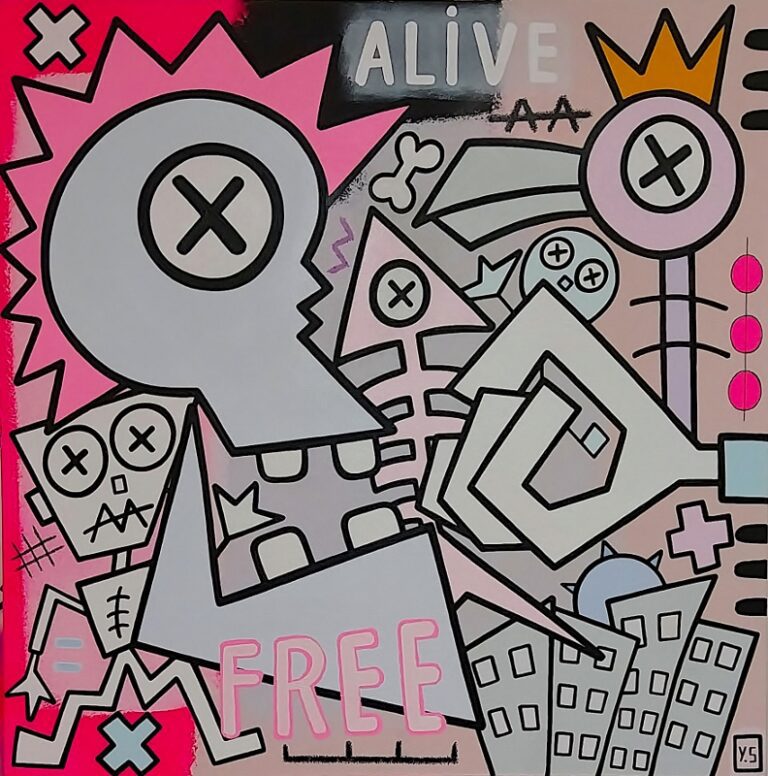 oeuvre intitulée alive par yann sciberras