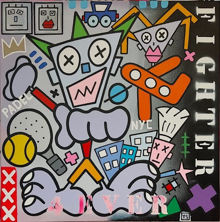 toile fighter par yann sciberras