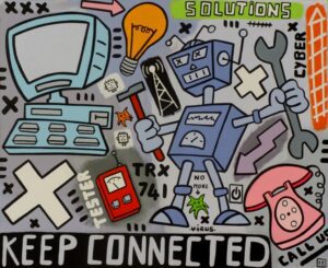 oeuvre keep connected par yann sciberras