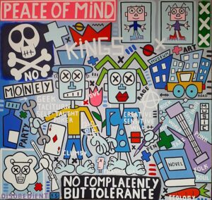 toile peace of mind par yann sciberras