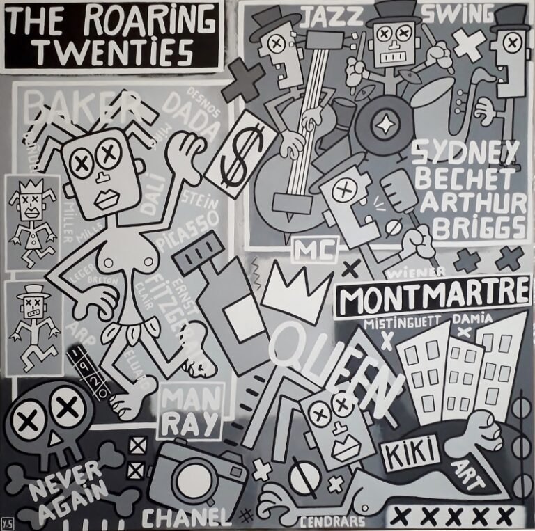 toile the roaring twenties par yann sciberras