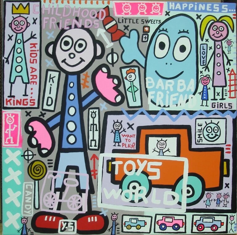 oeuvre toys world par yann sciberras