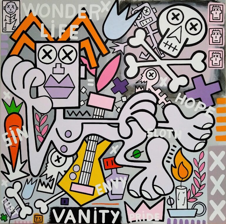 toile wonder life par yann sciberras