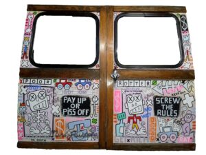 portières arrières mini 1967 screw the rules par yann sciberras