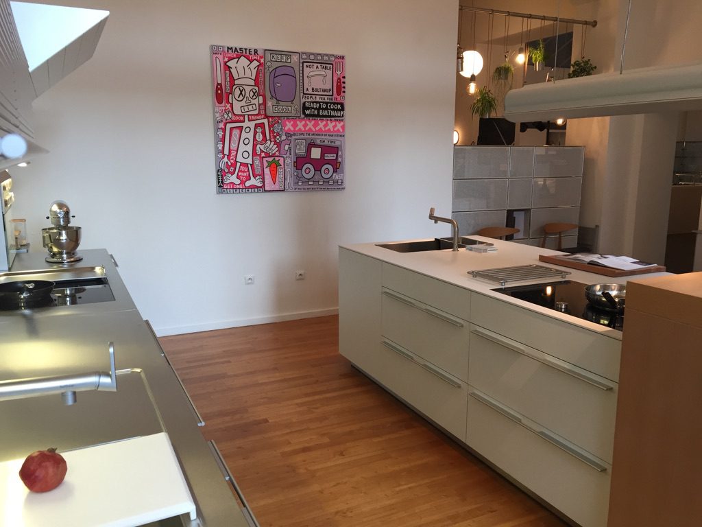 la toile get one insitu chez bulthaup à Rennes