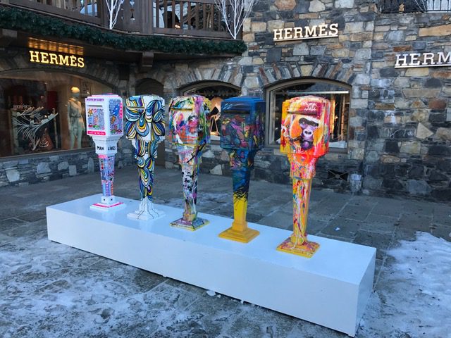 exposition de l'artiste yann sciberras à courchevel