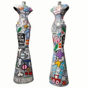 sculpture let's dance par yann sciberras