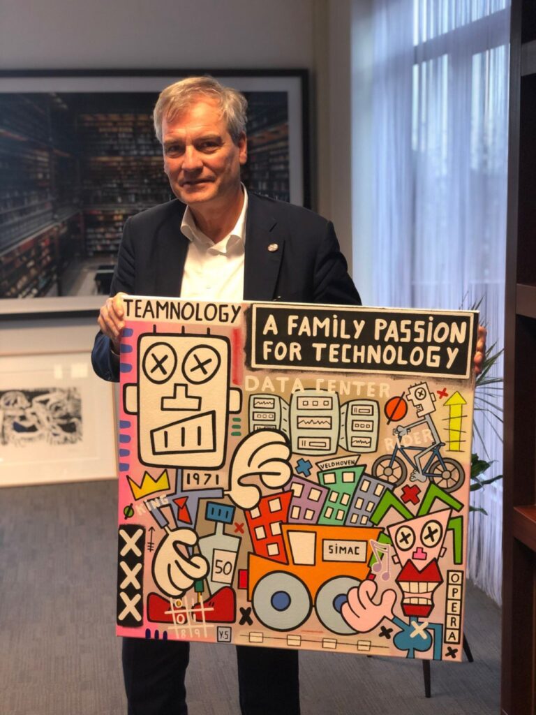 eric van schagen et la toile teamnology