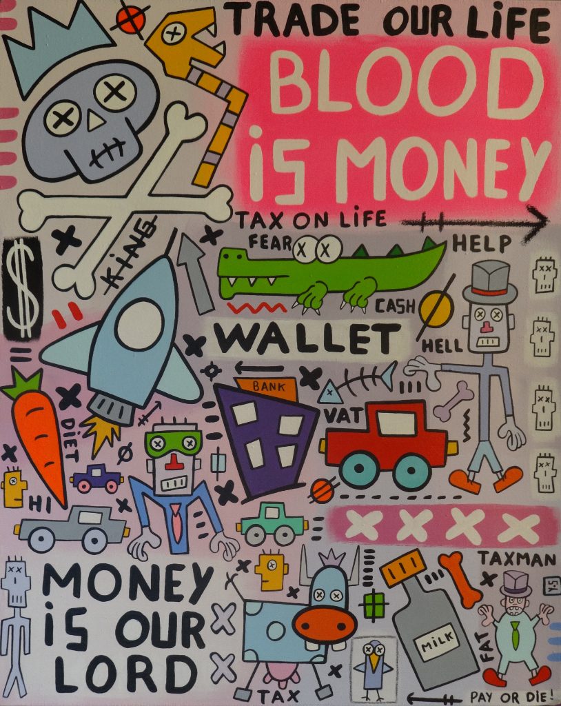toile tax on life par yann sciberras