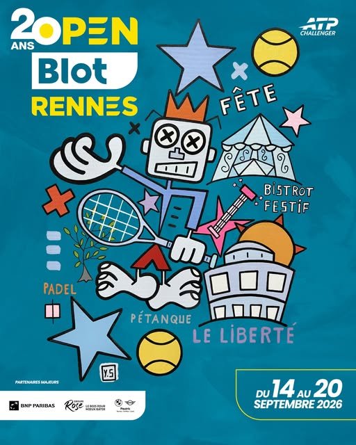 Read more about the article Design of the poster for the 20th anniversary of the Open Blot in Rennes